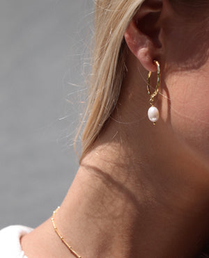 The 'Paris' Pearl Earrings